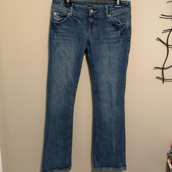 American Eagle AE Artist jeans, size 8 long - Picture 2 of 12